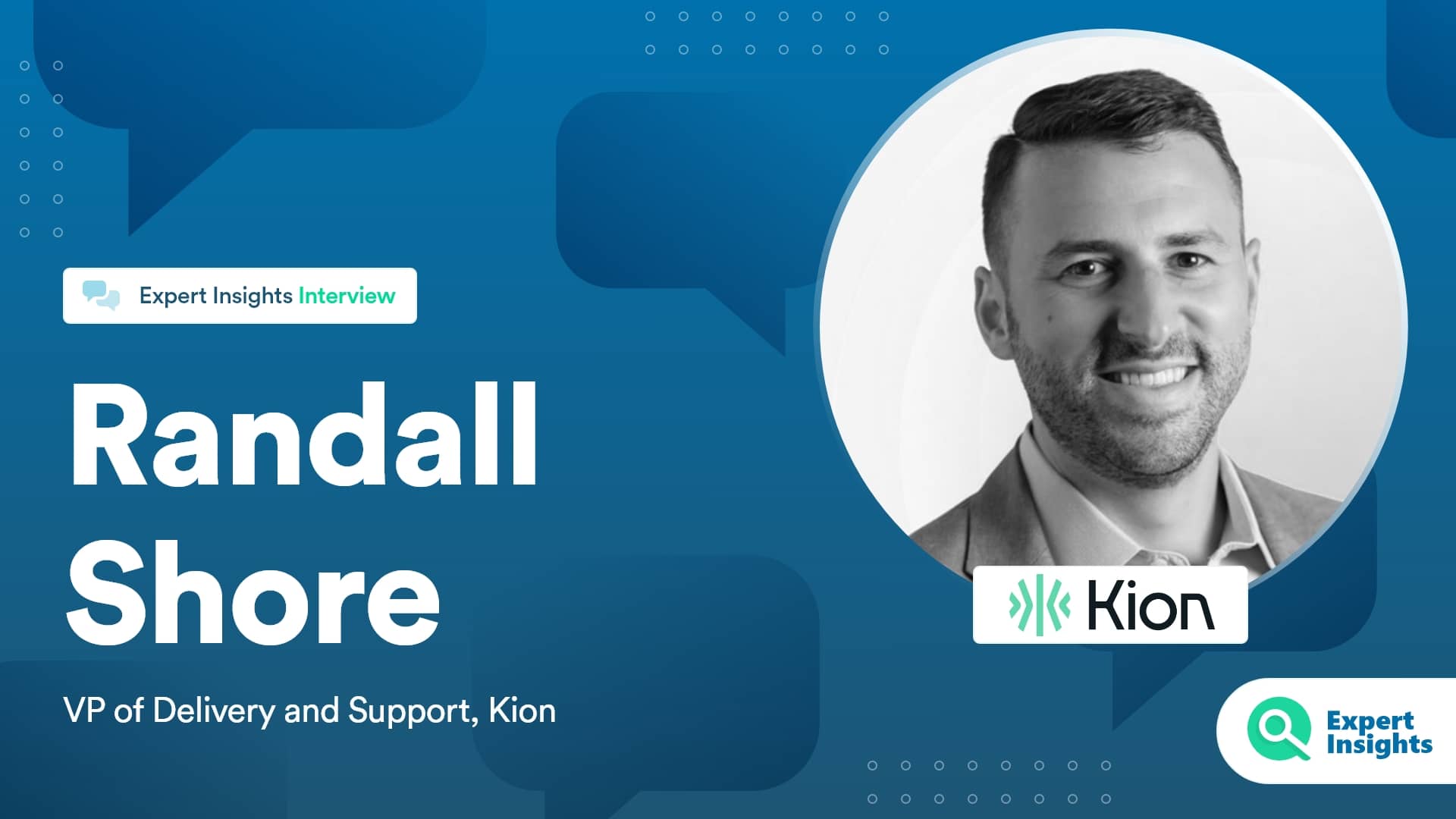 Expert Insights Interview With Randall Shore of Kion