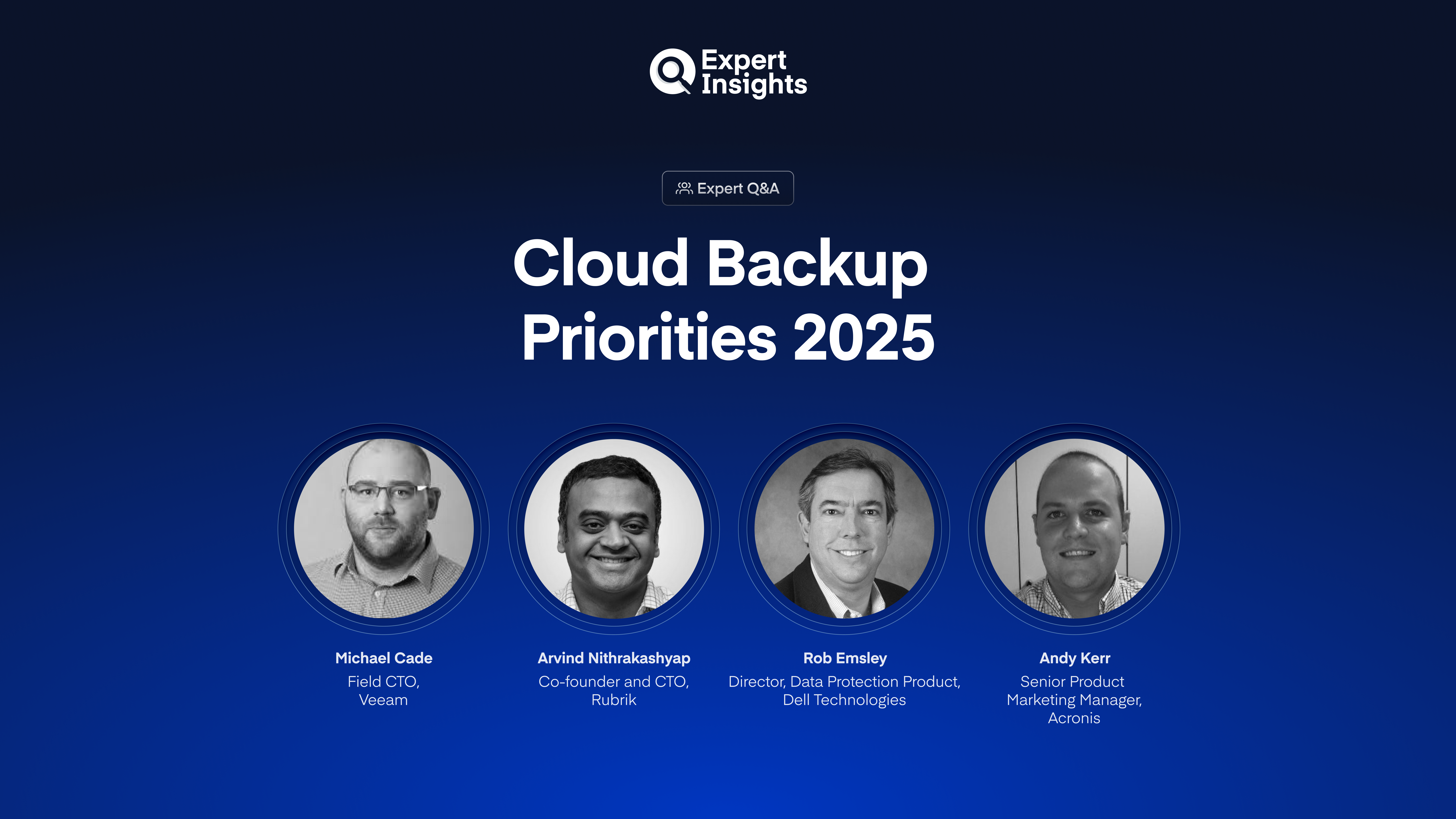 Cloud Backup Priorities