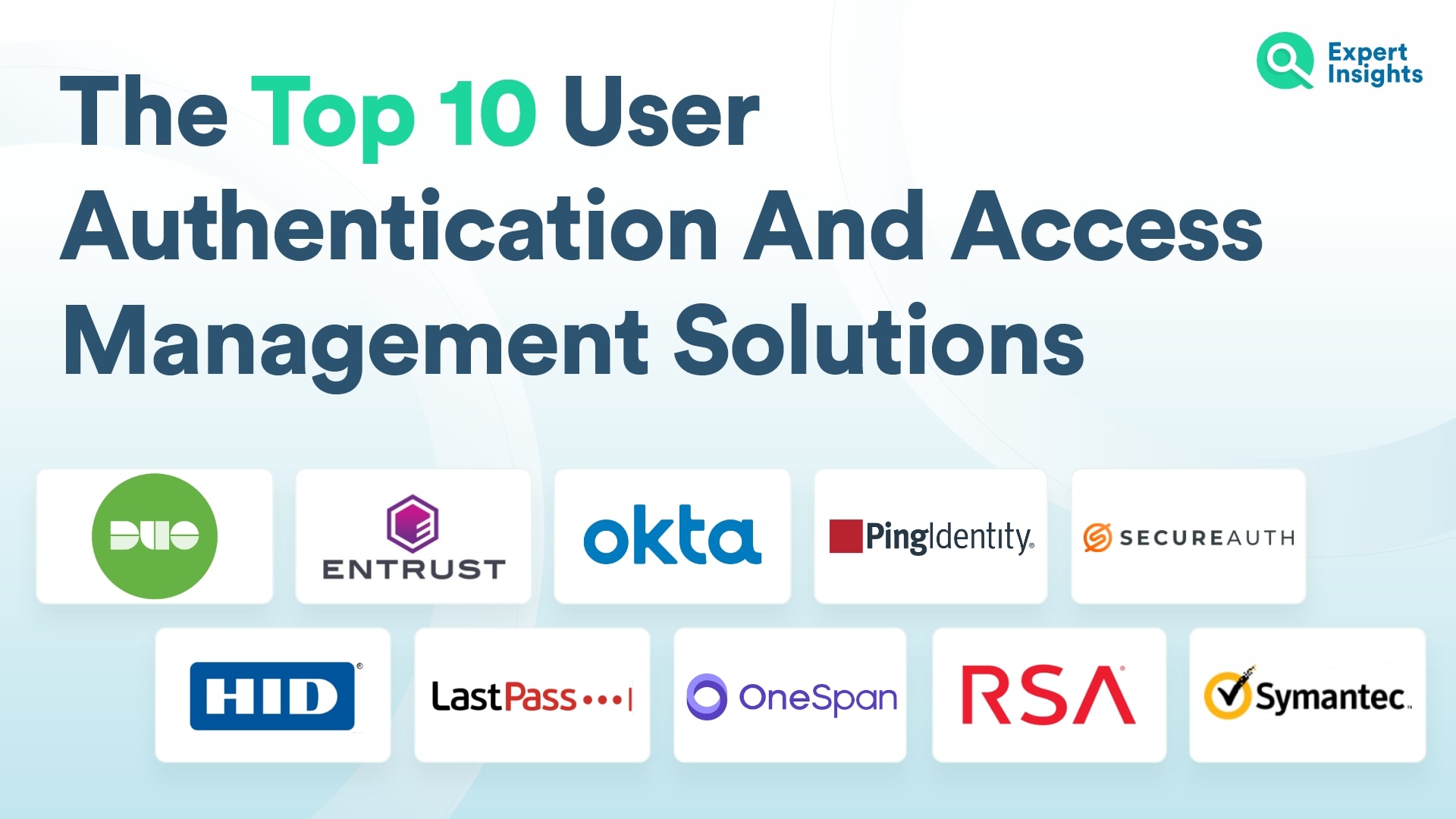 Authentication means the identity of both parties is verified Top 10 User Authentication And Access Management Solutions