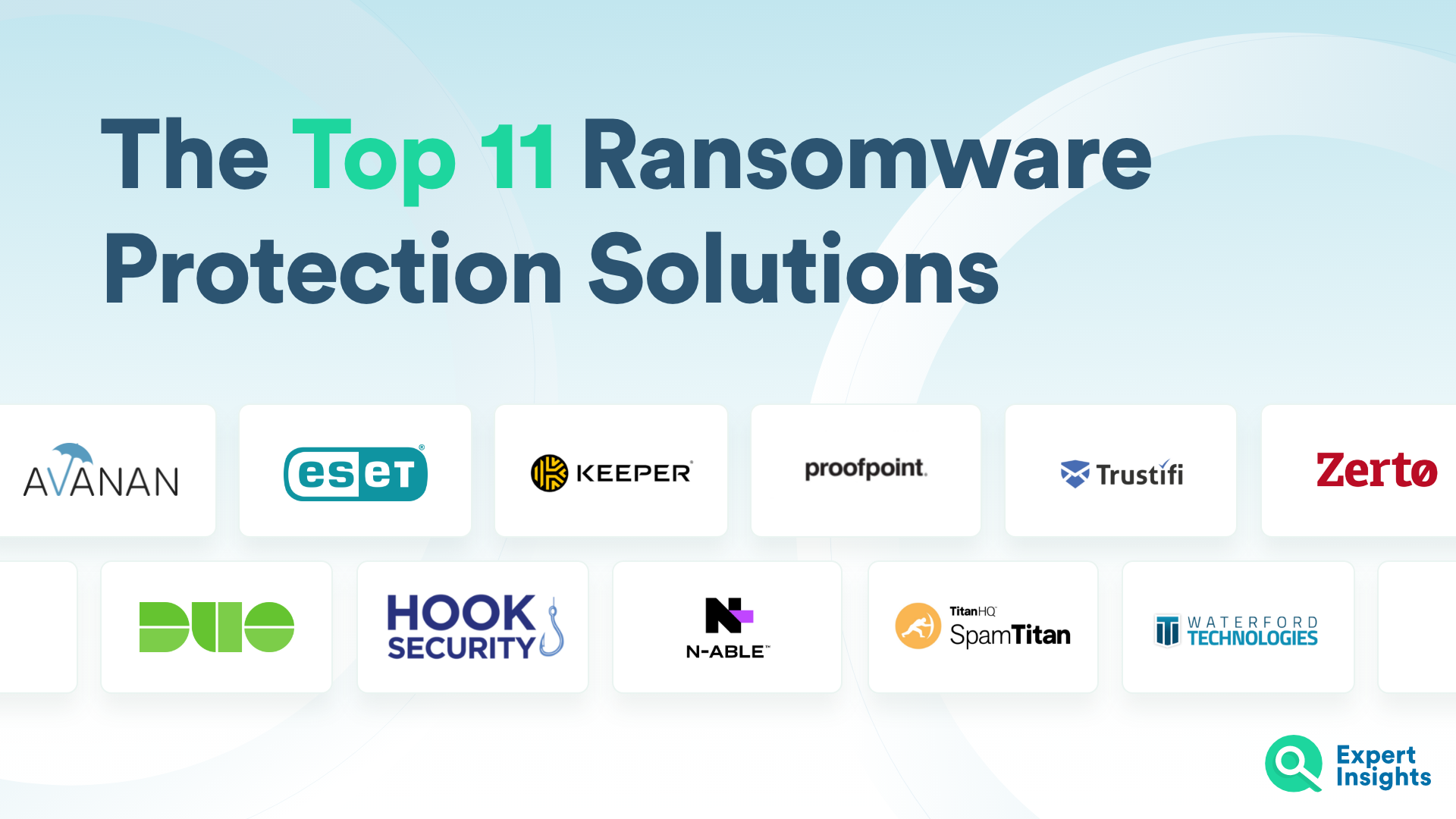 The Top 11 Ransomware Protection Solutions | Expert Insights