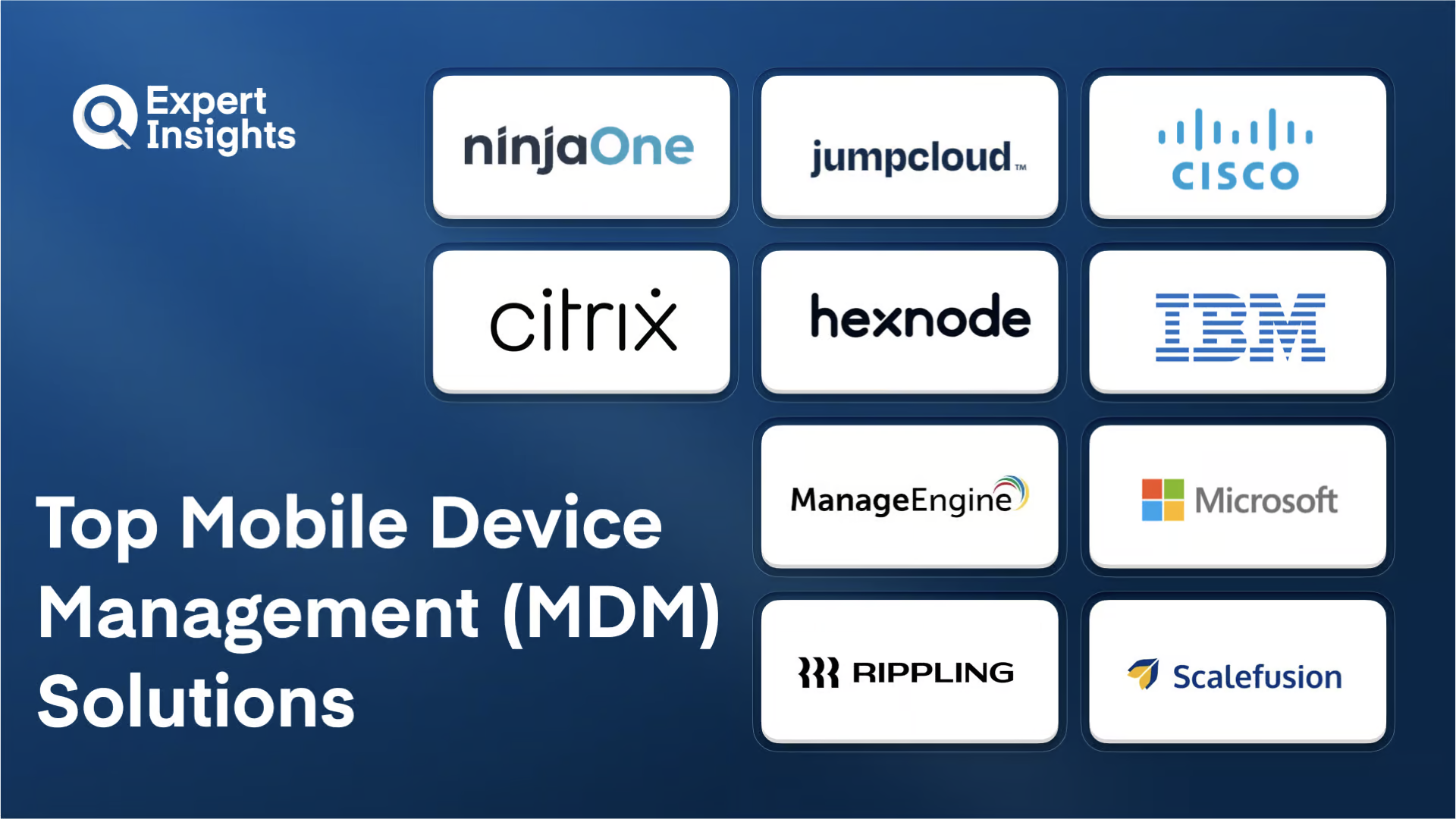 10 Best MDM Solutions for Enterprise & SMB (2026)