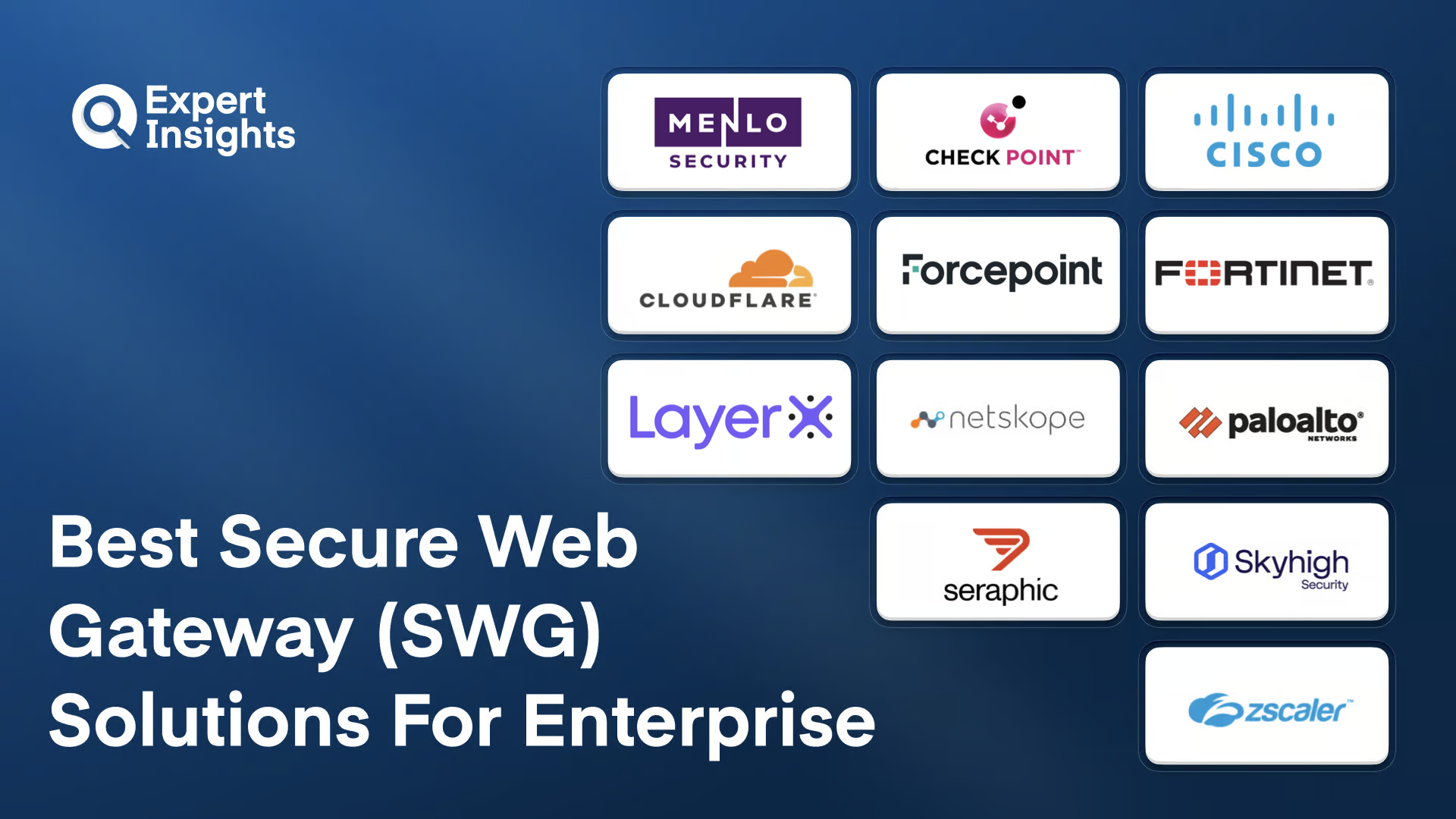Leading Secure Web Gateway Companies for AI Security