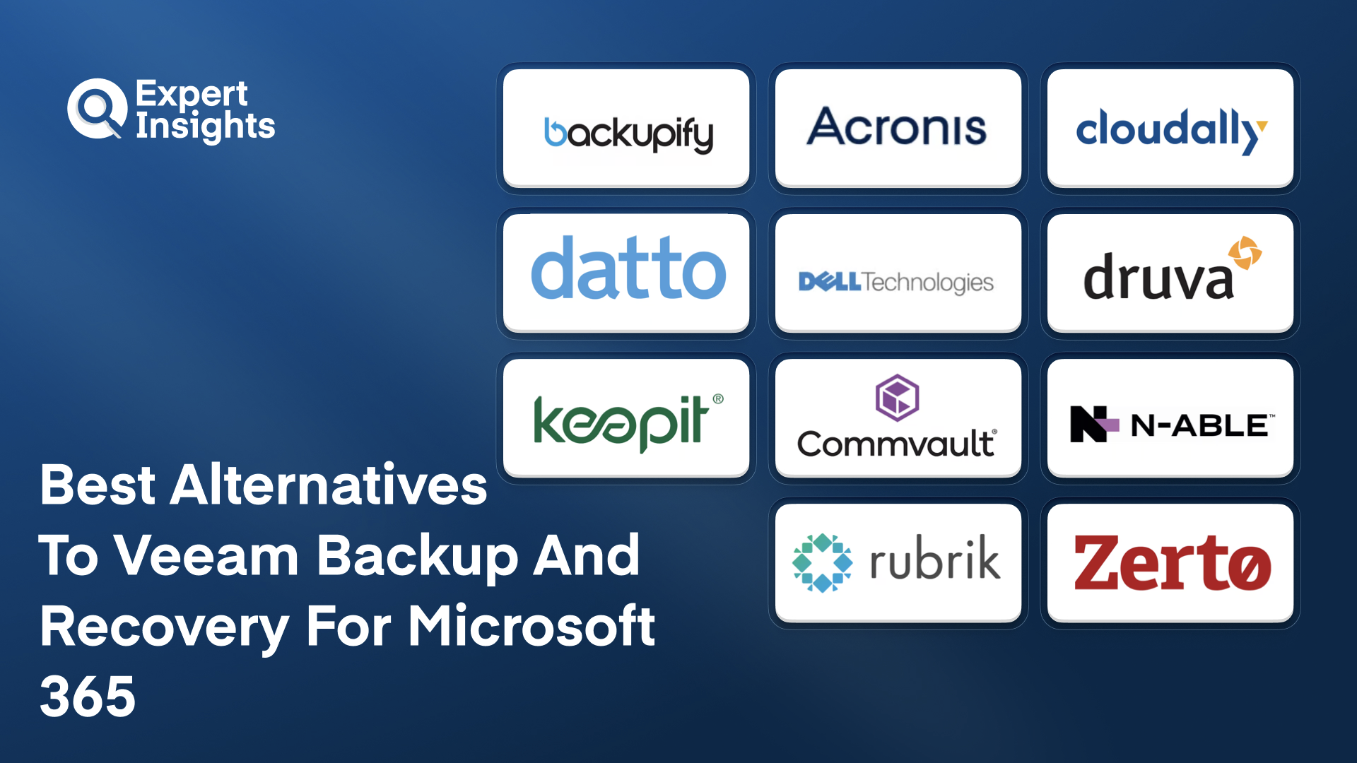 Best 11 Veeam Alternatives For Microsoft 365 Backup (2026)